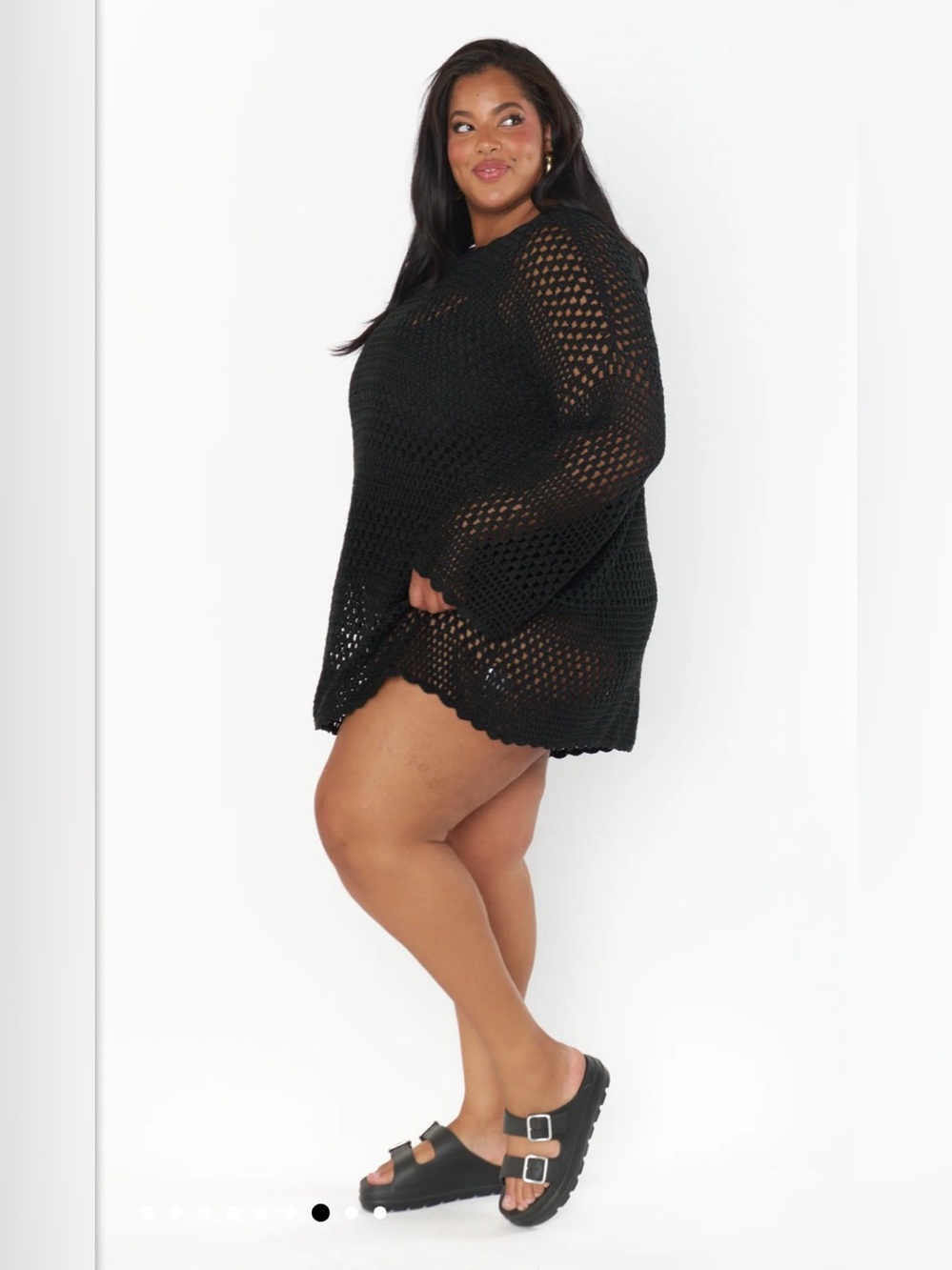 SHOW ME YOUR MUMU PAULA CROCHET PULLOVER - Picture 3 of 8